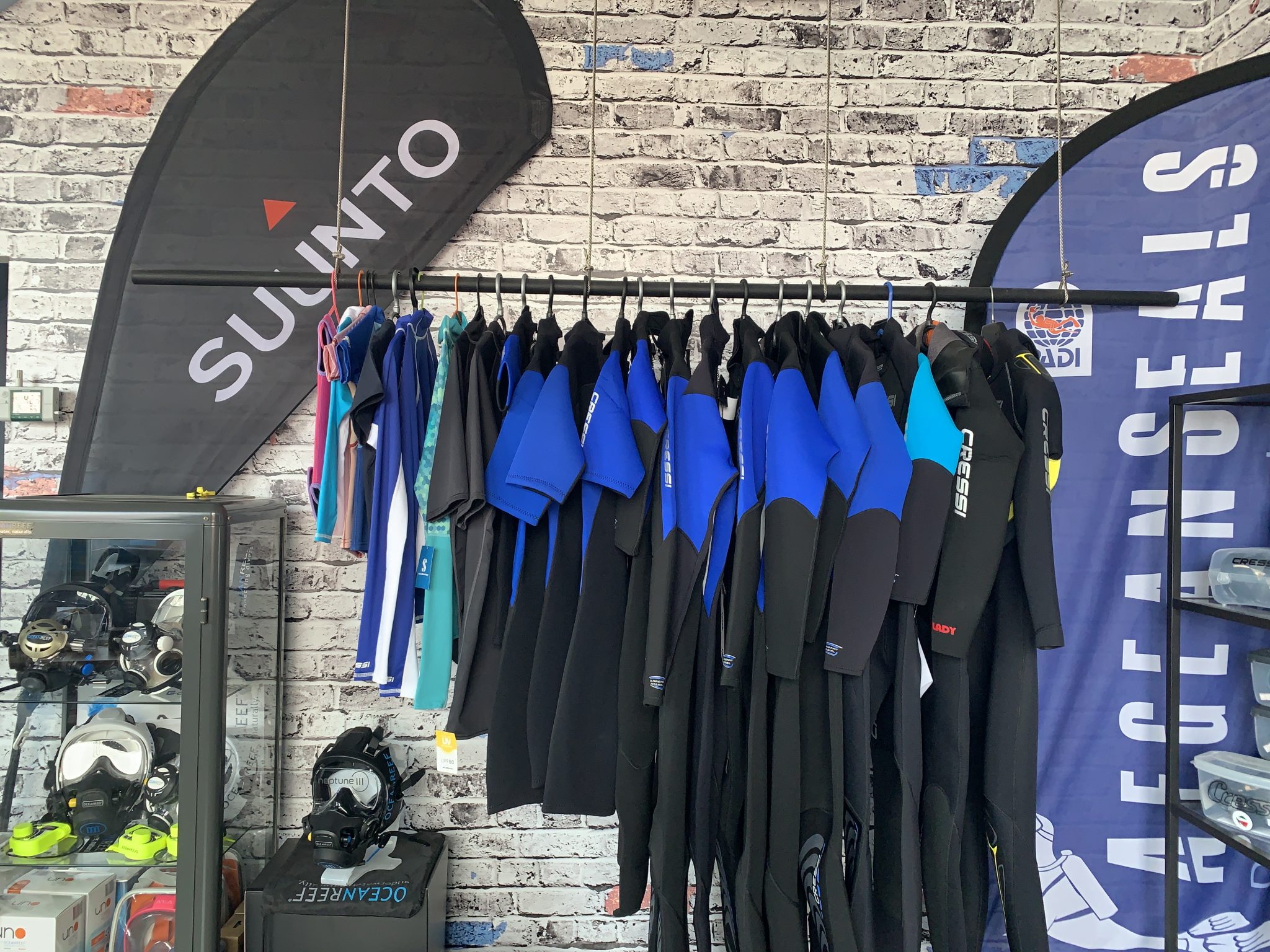 Scuba Diving Equipment and Gear Rental Aegean Seals